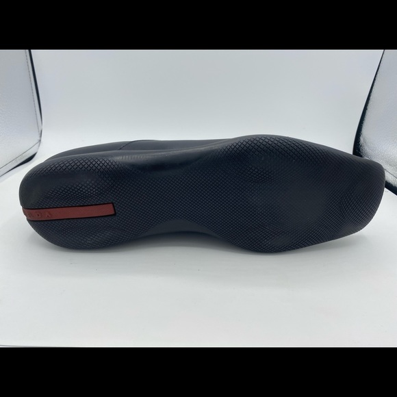 Mens Black Leather Prada Shoes 11-1/2 - Picture 15 of 16